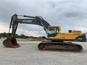 Excavatrice sur chenilles Volvo EC460B d'occasion en bon état de fonctionnement, garantie 1 an, composants principaux : moteur, pompe, en promotion - Product Image 3