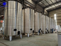 Cuve à vin flottante à capacité variable en acier inoxydable SUS304 SUS316L avec joint gonflable pour cave à vin