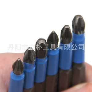 Li Pu <b>Screwdriver</b> Bit <b>Set</b> S2 Steel 6mm Anti Slip <b>Phillips</b> Pz1 Pz2 Pz3 Ph1 Ph2 Ph3 Quick Change Chuck - Product Image 5