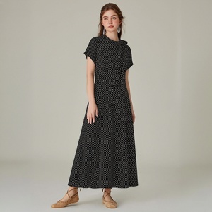 Robes sans manches noires mi-longues décontractées pour femmes, conçues par des fabricants <span class=keywords><strong>de</strong></span> vêtements - Product Image 1