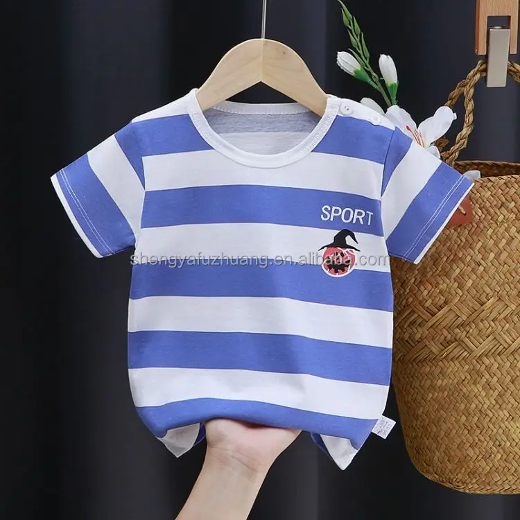 New arrival stylish children clothes t shirt wholesale 100% cotton custom print t shirt For children baby boys & girls tshirts