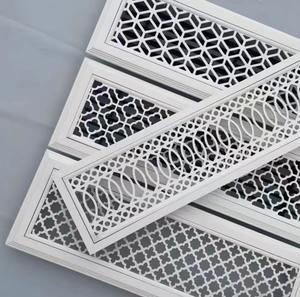 <span class=keywords><strong>Grille</strong></span> AC Modern Berkualitas Tinggi, Custom, Single Radial, Ukiran Seni, Aluminium ABS Stainless Steel - Product Image 2