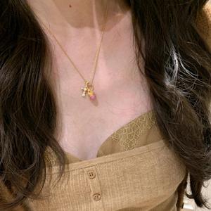 Collar de Plata de Ley S925 con Borla de Gota de Agua Cepillada, Diseño de Nicho, Exquisito, Lujoso, Simple, Versátil, Colgante y Amuleto Fino - Product Image 4