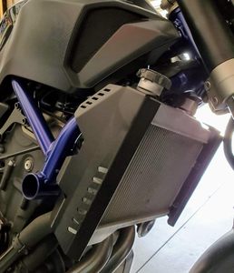 Accesorios para Motocicleta Lavitin MT07, Aluminio para <span class=keywords><strong>MT</strong></span> <span class=keywords><strong>07</strong></span> FZ07 FZ-<span class=keywords><strong>07</strong></span> 2014-2017, Rejilla del Radiador, Cubierta Lateral Protectora Negra - Product Image 5