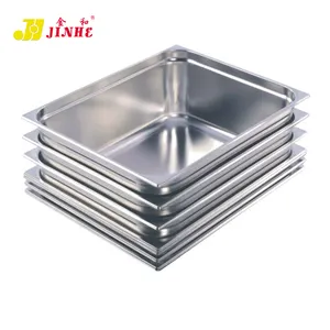 Stainless Steel Gastronom Pan Stainless Steel Food Hotel Gn Pan 1/2
