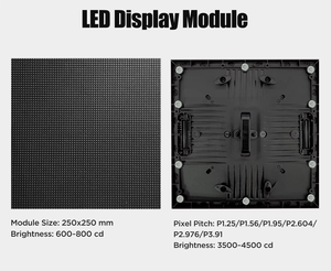 500x500mm Indoor Outdoor Rental Led <b>Wall</b> Display P2.6 P2.97 P3.91 P4.81 Seamless Splicing Led Video <b>Wall</b> <b>Screen</b> Stage Background - Product Image 5