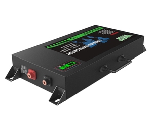 بطارية ليثيوم أيون Leadyo LP48V020 بجهد 48 فولت، حزمة بطارية LiFePO4 نحيفة، محول تيار مستمر 12 فولت، 20 أمبير في الساعة، 20 أمبير، علبة فولاذية، 4000 دورة، معدل تفريغ عالي M8 - Product Image 2