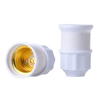 Support de lampe suspendue E27 PC 250V 4A pour ampoule à base plate, utilisation intérieure/extérieure, garantie 1 an