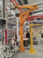 Grue à flèche articulée compacte 1t 2t avec palan intelligent, certifiée CE, vente directe usine, fabricant chinois