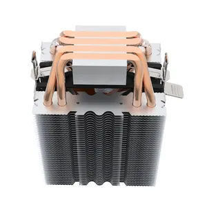 2 y 4 heatpipe ventilador de la cpu y de aluminio universalmente adecuado para AMD/Intel Procesador. Todos nuestros