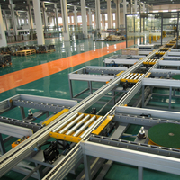 Ligne de montage automatique de disjoncteurs pour la fabrication de MCB et MCCB avec station d'inspection à plateau tournant à profilés en aluminium