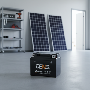 Batterie au plomb sans entretien activée en usine pour le démarrage de <span class=keywords><strong>moto</strong></span> 12V4AH - Product Image 2