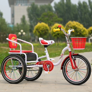 Новые детские игрушки <span class=keywords><strong>3</strong></span> колесный детский трехколесный велосипед игрушки 16-дюймовый стальной розовый синий трехколесный велосипед для детей 5 лет - Product Image 6