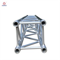 Shinestage - Soporte de Escenario Plegable de Aleación de Aluminio Portátil, Soporte de Exhibición para Conciertos al Aire Libre, Color Negro/Plateado