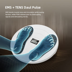 Estimulador Eletrônico Recarregável para Circulação e Alívio da Dor, Massajador de Pés EMS&TENS para Neuropatia - Product Image 2