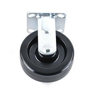 Rodízio de Aldeído Fenólico <span class=keywords><strong>6x2</strong></span> Fixo para Serviço Pesado com Alta Resistência à Temperatura - Direto da Fábrica - Product Image 2