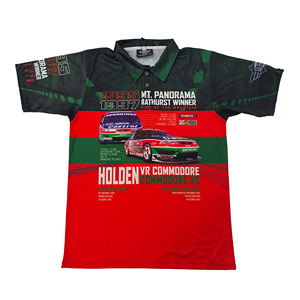 Polos de Carreras Sublimados Personalizados al por Mayor, Diseño de Autos Personalizado para Organizaciones - Product Image 3