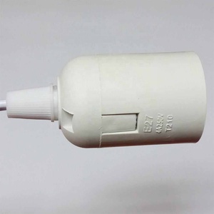 PLug 1.8m cordon d'alimentation câble E27 Bases de lampe avec fil de commutateur pour pendentif ampoule LED E27 <span class=keywords><strong>suspension</strong></span> <span class=keywords><strong>suspension</strong></span> support de prise - Product Image 3