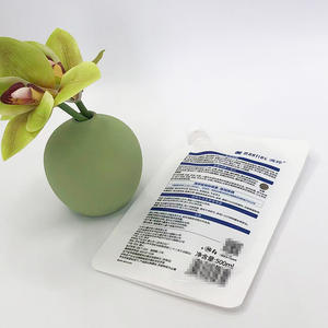 Bolsa con Boquilla de 500 ml, Blanca Brillante, de Grado Alimenticio, con Tapa Reutilizable y Reciclable para Detergente Líquido para Ropa - Product Image 4