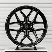 Jantes forgées XINGTU noir brillant à rayons multiples, jantes à rayons fendus pour Tesla Model 3 5x114.3 Nissan GT-R 5x114.3 Supra 5x112
