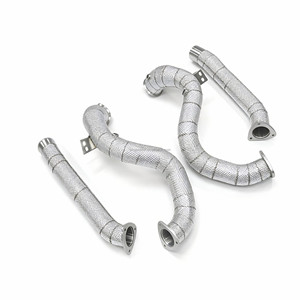 Tuyau d'échappement turbo en acier inoxydable SS304 pour Aston Martin <span class=keywords><strong>Vantage</strong></span> 4.0T <span class=keywords><strong>V8</strong></span> <span class=keywords><strong>2020</strong></span>+ Performance Exhaust Pipe - Product Image 1