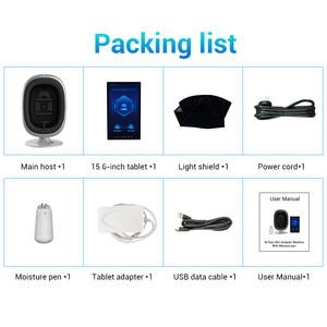เครื่องวิเคราะห์ผิวหน้า Ai แบบพกพาเทคโนโลยีใหม่พร้อมปากกาวัดความชื้นหน้าจอขนาดใหญ่15.6นิ้ว16ภาษา - Product Image 6