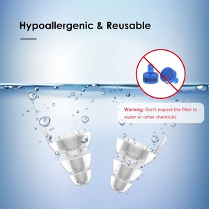 Tapones para los oídos de música con filtro de alta fidelidad para la construcción, el mejor tapón invisible para música de fiesta, reducción de ruido, protección auditiva - Product Image 5