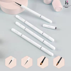 <span class=keywords><strong>BQAN</strong></span> Pincel Magnético Delgado de Alta Calidad para Uñas Francesas, Pincel de Gel de Doble Cara para Delineado, Pinceles para Arte de Uñas - Product Image 1