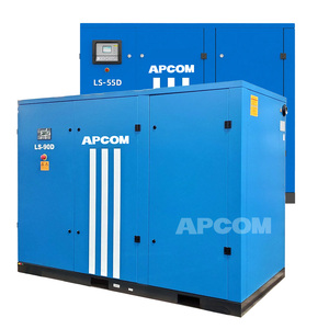 APCOM Permanent Magnet VSD Rotary Screw Air <b>Compressor</b> Single Phase 220V Small Silent Energy Saving Compresor De Aire - Product Image 3