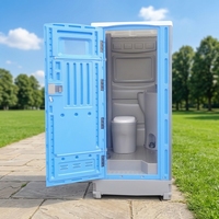 WALTOR H9-a1 Toilette portable à faible coût, durable, en HDPE, design moderne, montage facile, mobile pour usage extérieur, vente chaude
