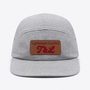 Wholesale Custom Logo Chenille Embroidered 7 Panel Denim <b>Cap</b> <b>Vintage</b> Washed Cotton Gorras Hat Manufacturer - Product Image 2