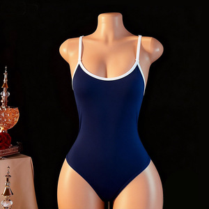 Lingerie sexy, pur désir, séduction, bikini, justaucorps, combinaison de <span class=keywords><strong>gymnastique</strong></span>, maillot de bain moulant en polyester - Product Image 4