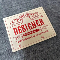 Étiquettes en cuir gaufré écologiques en gros pour jeans et vêtements – Couleur et design personnalisés pour l'habillement