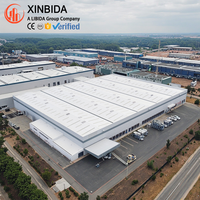 Structure métallique préfabriquée en acier PREFAB à bas prix de Chine pour le bâtiment d'entrepôts de bureaux à plusieurs étages