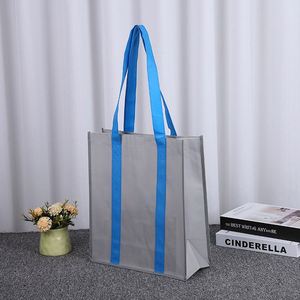 SY214 Sacs de courses réutilisables en non-tissé personnalisés avec logos - Product Image 6