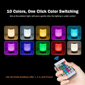 Lampada da Tavolo USB 3D Stampata Ricaricabile, Decorazioni per Camera da Letto, Ornamenti da Scrivania Originali, Lampada Artistica Regalo - Product Image 5