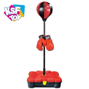 Ensemble de matériel de fitness domestique pour enfants en gros : Ballon de réaction en forme de poire et ballon de boxe de vitesse - Product Image 2