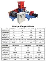 Extrudeuse d'aliments pour poissons YYHB, petite machine à croquettes 220V/380V pour aliments de démarrage pour animaux de compagnie 40-60kg/h