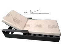 Chaise longue réglable en aluminium de qualité supérieure pour piscine et patio - Coussin imperméable, design pliable, lit de soleil moderne pour l'extérieur