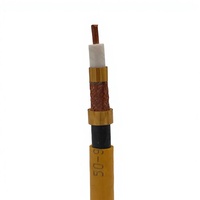 Cable Coaxial Blindado de Cobre Trenzado Xinqiao 50-9, Cable de Comunicación para Transmisión de Señal de Radio para Minería