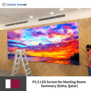 شاشة عرض داخلية canpest Fiw P2.5 من 3840X2400Mm 12.59X7.87Ft لغرفة الاجتماعات في قطر - Product Image 4