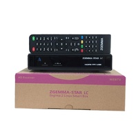 Logiciels de chaînes complètes dans le monde entier Récepteur de télévision par satellite Zgemma-Star LC FTA Enigma2 Linux OS avec nouveau tuner DVB-C mis à jour