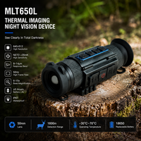 Monokuler Penglihatan Malam Termal Canggih untuk Berburu dengan Zoom Digital 8x, Perekam Kartu SD, dan Baterai Lithium