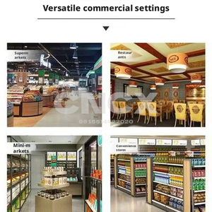 Vitrine Réfrigérée Commerciale pour Glaces et Viandes, Congélateur en Verre pour Bar à Malatang, Station de Service Buffet de Restaurant - Product Image 5
