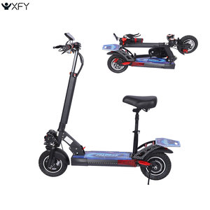 Trottinette électrique pliable XFY à grande vitesse avec pneus de 10 pouces, cadre en aluminium 10/15/18/21 AH, 2 roues, avec siège - Product Image 1