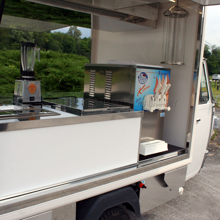街头食品三轮车餐饮面包车电动tuk tuk热狗车冰淇淋车3轮车价格食品车
