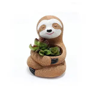 Garden Statues Decoration Outdoor Animal Figurines Micro Landscape Ornaments Resin Handicraft Sculpture