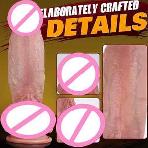 Dildo Artificiale Gigante da 7 Pollici - Sensazione Realistica, Doppia Densità in Silicone con Ventosa Potente, Giocattolo Sexy - Product Image 4