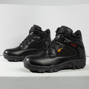 Botas Tácticas para Hombre de Tallas Grandes, Modelo 2026, para Fuerzas Especiales, Senderismo al Aire Libre, Corte Bajo, con Puntera de Acero y Aislamiento - Product Image 3