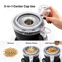 Accessoire de cuisinière électrique manuelle en acier inoxydable, processeur alimentaire, couvercle supérieur de rechange TM7 pour Vorwerks Bimby T-hermomix